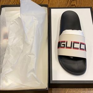 Authentic Gucci slides NWT